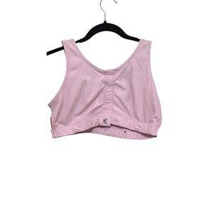 Masthead Women's M Post-Surgical Pink Sports Bra Soft Fabric Breathable